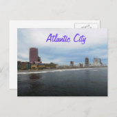 Carte Postale Atlantic City (Devant / Derrière)