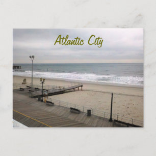 Carte Postale Atlantic City
