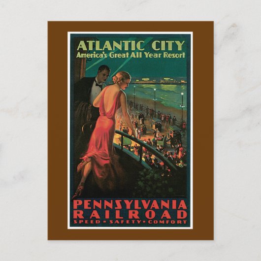 Carte Postale Atlantic City ~ All Year Resort (Devant)