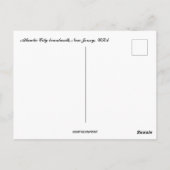 Carte Postale Atlantic City Boardwalk New Jersey USA (Dos)