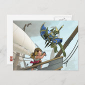 Carte postale Atlantis (Devant / Derrière)