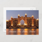 Carte Postale Atlantis The Palm, Dubaï (Devant / Derrière)