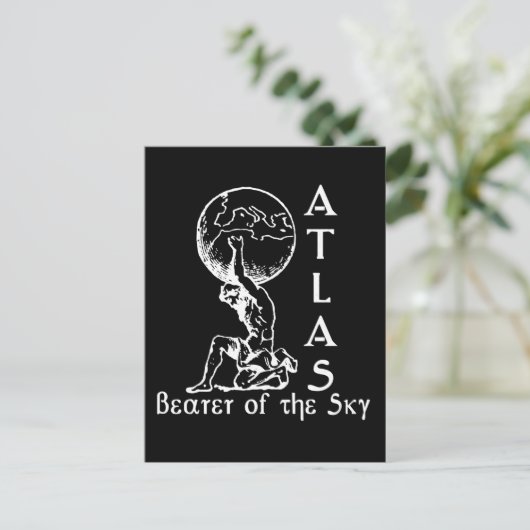 Carte Postale Atlas (Debout devant)