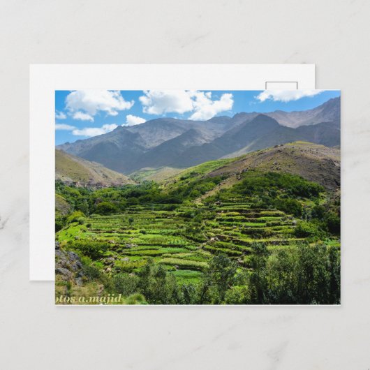 Carte Postale Atlas (Devant / Derrière)