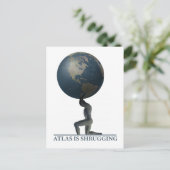 Carte Postale Atlas (Debout devant)