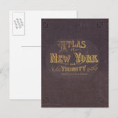Carte Postale Atlas de New York (Devant / Derrière)