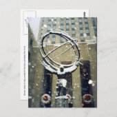 Carte Postale atlas enneigé (Devant / Derrière)