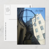 Carte Postale atlas ny (Devant / Derrière)