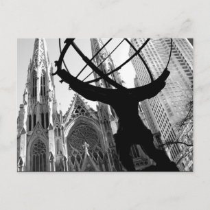 Carte postale Atlas & St. Patrick's Cathedral