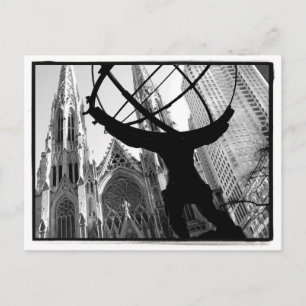 Carte postale Atlas & St. Patrick's Cathedral