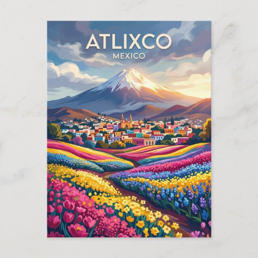 Carte Postale Atlixco Mexique (Devant)
