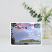 Carte Postale Atoll de Funafuti - Tuvalu - (Debout devant)
