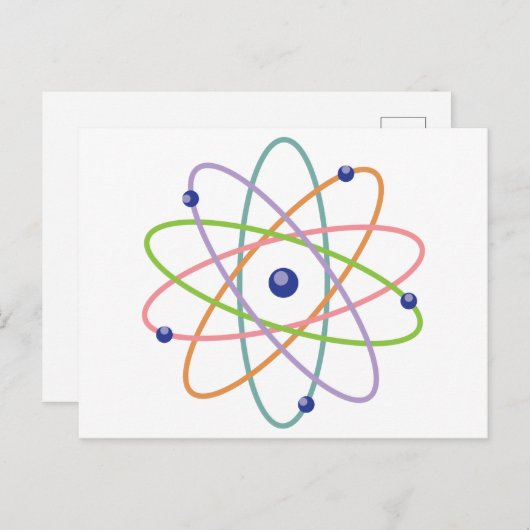 Carte Postale Atom (Devant / Derrière)