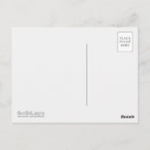 Carte Postale Atom brillant coloré (Dos)