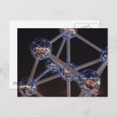 Carte Postale atome (Devant / Derrière)