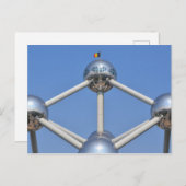 Carte postale Atomium Brussels Travel (Devant / Derrière)