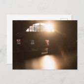 CARTE POSTALE ATTACHEZ L'AUTOMNE DE LA HAYE AU SOLEIL DU SOIR (Devant / Derrière)