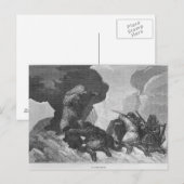 Carte Postale Attaque (Devant / Derrière)