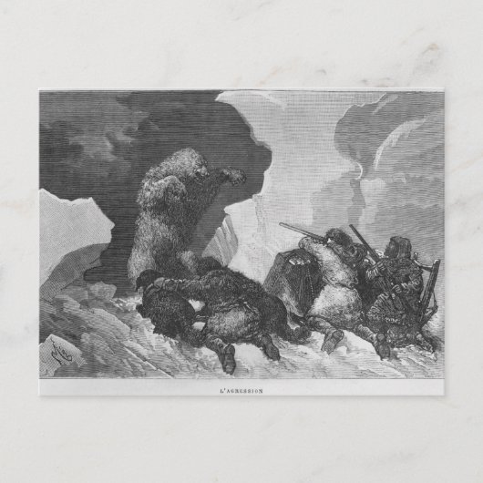 Carte Postale Attaque (Devant)