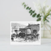 Carte Postale Attaque contre la fourgonnette de prison de Manche (Debout devant)