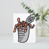 Carte Postale Attaque dans une boîte (Debout devant)