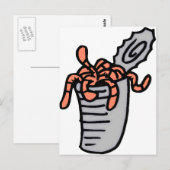 Carte Postale Attaque dans une boîte (Devant / Derrière)