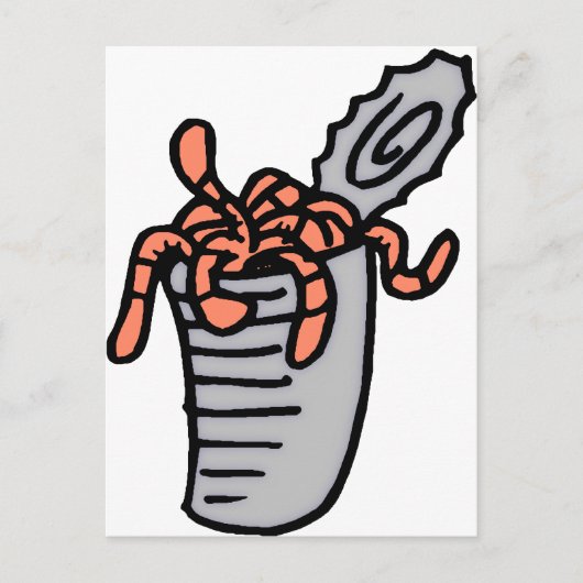 Carte Postale Attaque dans une boîte (Devant)