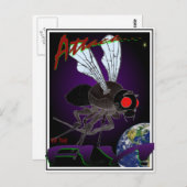 Carte Postale Attaque de la volée (Devant / Derrière)