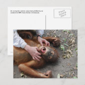 Carte Postale Attaque de l'Alien du film Monster (Devant / Derrière)