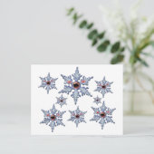 Carte Postale Attaque des Zombies du Flocon de Neige ! (Debout devant)