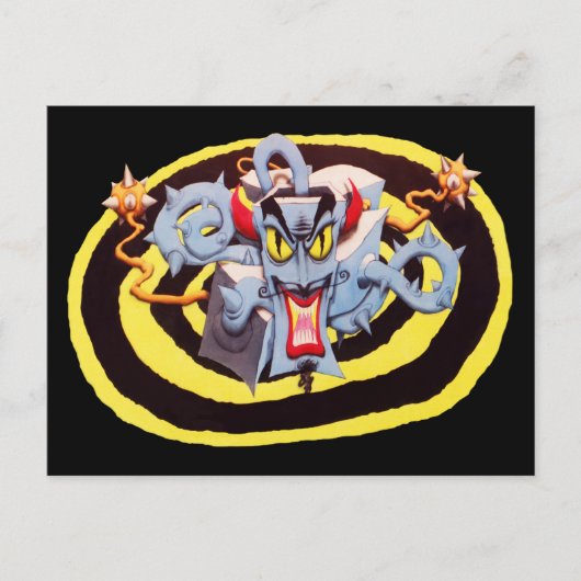 Carte Postale Attaque Oreille Mad Devil Sound System (Devant)