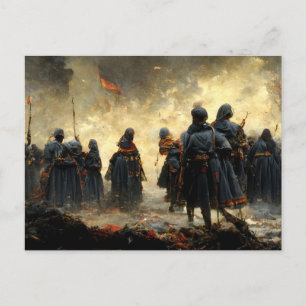 Carte Postale Attaquez l'endroit