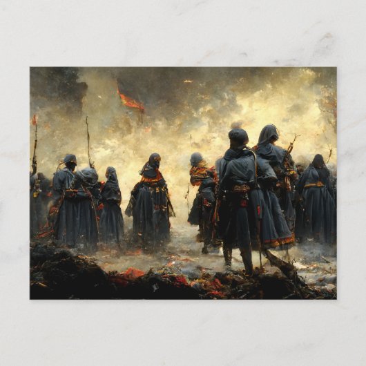 Carte Postale Attaquez l'endroit (Devant)