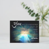 Carte Postale Atteindre (Debout devant)