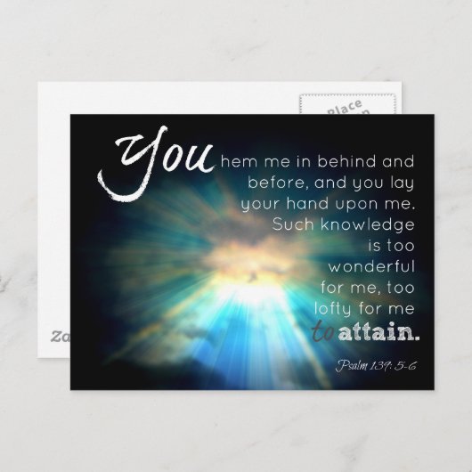 Carte Postale Atteindre (Devant / Derrière)