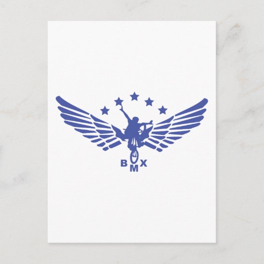 Carte Postale Atteindre BMX (Devant)