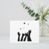 Carte Postale Atteindre les étoiles (Debout devant)