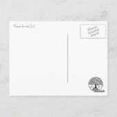 Carte Postale "Atteindre pour le ciel" (Dos)