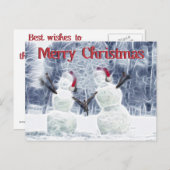 Carte Postale Atteindre pour vous souhaiter... (Devant / Derrière)