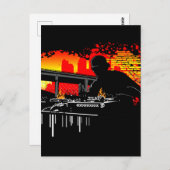 Carte Postale Atteintes à l'effraction (Devant / Derrière)