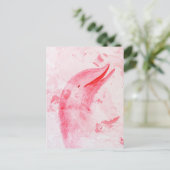 Carte Postale Attendez (Debout devant)