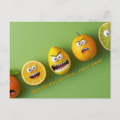 Carte Postale Attendez-vous à des visages drames amusants (Devant)