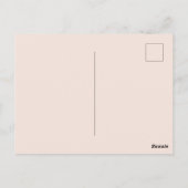 Carte Postale Attendez-vous à quelques boîtes pour vous asseoir  (Dos)