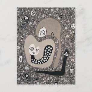 Carte Postale Attendre Un Bébé