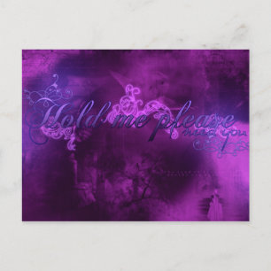 Carte Postale Attends-moi, s'il te faut