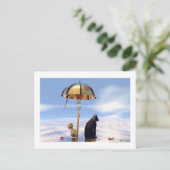 Carte Postale Attente (Debout devant)