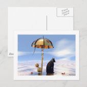 Carte Postale Attente (Devant / Derrière)