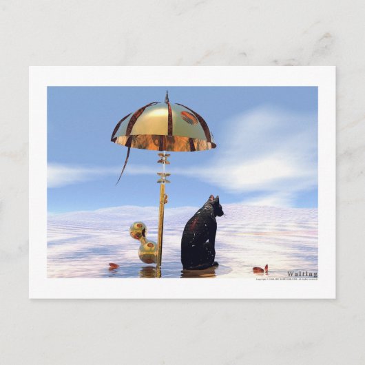 Carte Postale Attente (Devant)