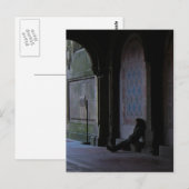 Carte Postale Attente à la terrasse de Bethesda (Devant / Derrière)