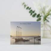 Carte Postale Attente de la voile (Debout devant)